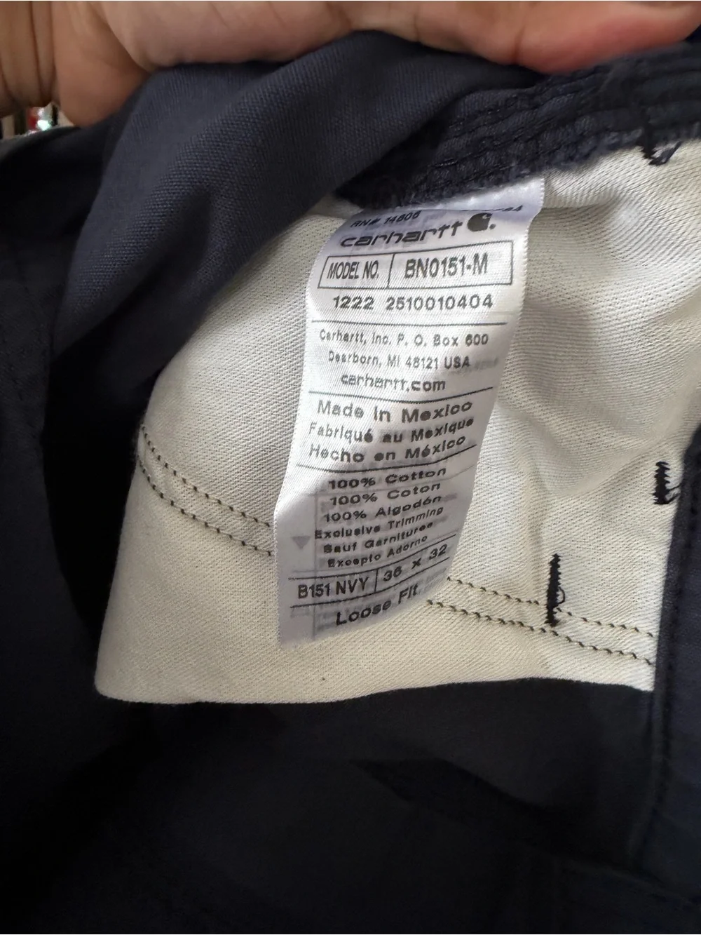 Carhartt rugged cargo